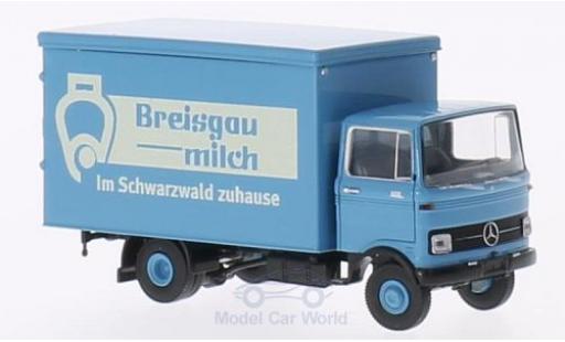 Modelauto Mercedes LP 608 Koffer Breisgau Milch 1/87 Brekina