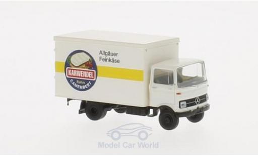 Modelauto Mercedes LP 608 Koffer Karwendel 1/87 Brekina