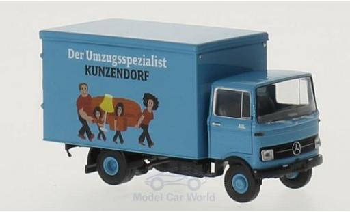 Modelauto Mercedes LP 608 Koffer Kunzendorf 1/87 Brekina