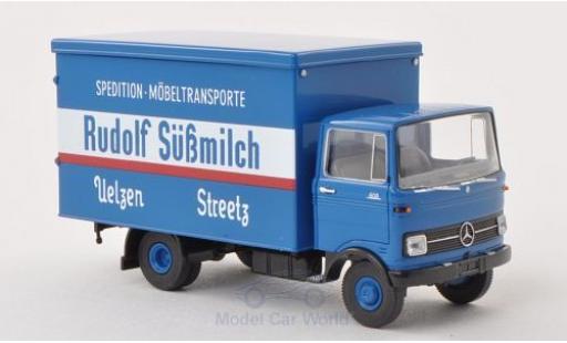 Modelauto Mercedes LP 608 Koffer Rudolf S&Atilde;&frac14;&Atilde;�milch 1/87 Brekina