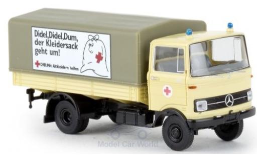 Modelauto Mercedes LP 608 Base PP DRK Altkleidersammlung 1965 1/87 Brekina