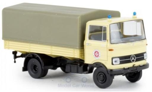 Modelauto Mercedes LP 608 Base PP Johanniter 1965 1/87 Brekina