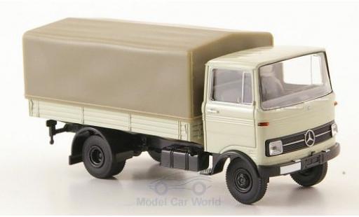 Modelauto Mercedes LP 608 Base PP-LKW grijs 1/87 Brekina