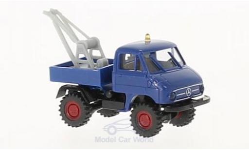 Modelauto Mercedes Unimog 406-425 411 Abschleppwagen 1/87 Brekina