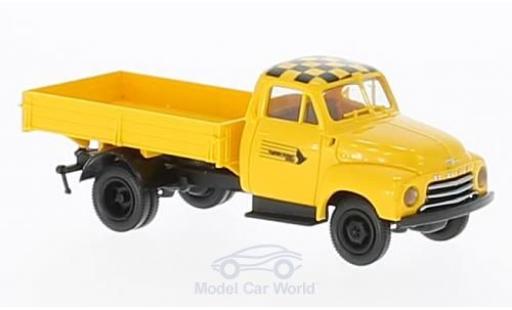 Modelauto Opel Blitz Base Flughafen Stuttgart laadbak 1/87 Brekina
