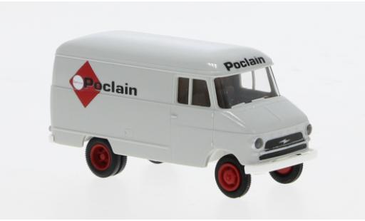 Modelauto Opel Blitz Type A bestelwagen Poclain 1959 1/87 Brekina