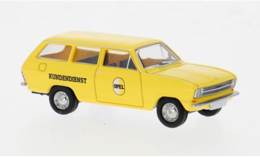 Modelauto Opel Kadett B Caravan B Kundendienst 1965 1/87 Brekina