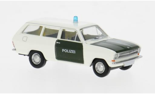 Modelauto Opel Kadett B Caravan B Politie 1965 1/87 Brekina