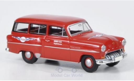 Modelauto Opel Olympia Base Caravan Esso 1/87 Brekina