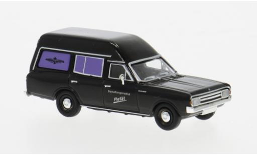 Modelauto Opel Rekord C Bestattungswagen Piet&Atilde;&curren;t 1968 1/87 Brekina