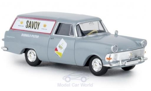 Modelauto Opel Rekord P2 bestelwagen Savoy TD 1/87 Brekina