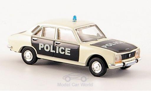 Modelauto Peugeot 504 Berline Sedan Politie Politie (F) 1/87 Brekina