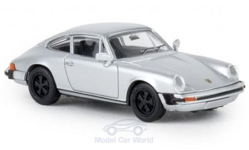 Modelauto Porsche 911 Base G grijs 1976 TD 1/87 Brekina