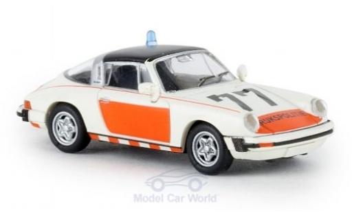 Modelauto Porsche 911 Targa G Rijkspolitie 77 1976 TD 1/87 Brekina