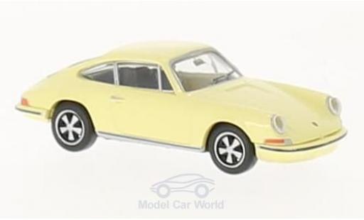 Modelauto Porsche 911 SC geel 1/87 Brekina