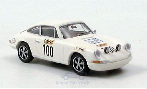 Modelauto Porsche 911 Base No.100 Tour de France 1971 1/87 Brekina