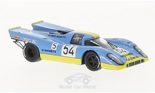 Modelauto Porsche 917 1970 K No.54 Gesipa Team 1000 Km N&Atilde;&frac14;rburgring J.Neuhaus/H.Kelleners 1/87 Brekina