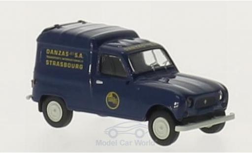 Modelauto Renault 4 Fourgonnette R Bestelbusje Danzas Strasbourg 1/87 Brekina