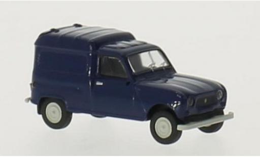 Modelauto Renault 4 Fourgonnette R Bestelbusje blauw 1/87 Brekina
