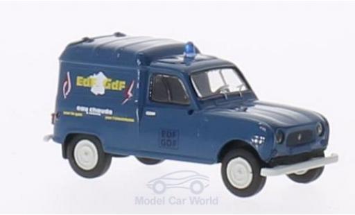 Modelauto Renault 4 Fourgonnette R Bestelbusje EDF / GDF 1/87 Brekina