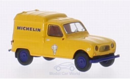 Modelauto Renault 4 Fourgonnette R Bestelbusje Michelin 1/87 Brekina