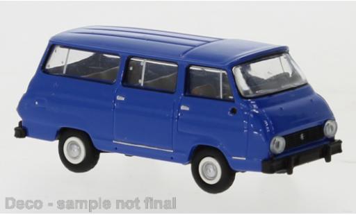 Modelauto Skoda 1203 Bus blauw 1969 1/87 Brekina