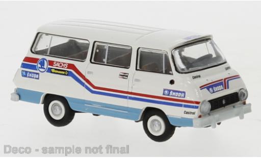 Modelauto Skoda 1203 Bus Rally Team 1969 1/87 Brekina