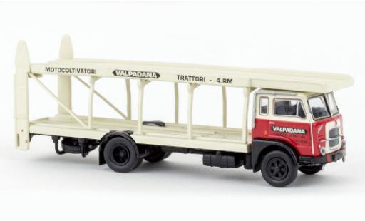 Modelauto Fiat 642 Renntransporter Starline camion de transport de voiture Valpadana 1962 1/87 Brekina
