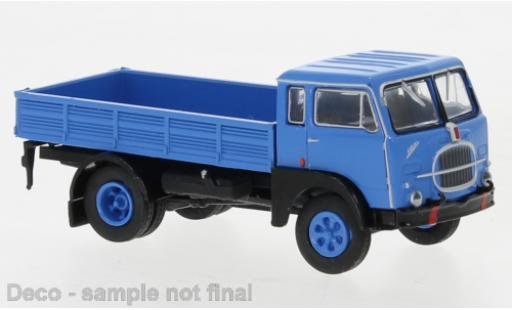 Modelauto Fiat 642 Pritsche Starline laadbak blauw/zwart 1962 1/87 Brekina