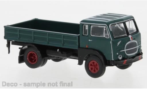 Modelauto Fiat 642 Pritsche Starline laadbak groen/zwart 1962 1/87 Brekina