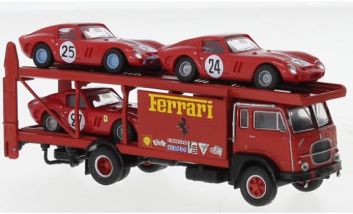 Modelauto Fiat 642 Renntransporter Starline transporteur Race Ferrari 1962 1/87 Brekina