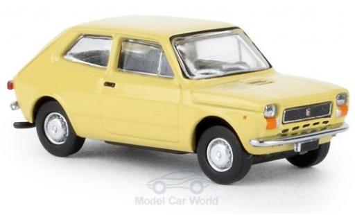 Modelauto Fiat 127 Berlina beige 1971 1/87 Brekina