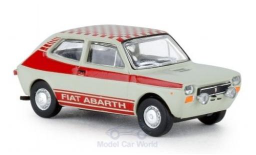 Modelauto Fiat Abarth 127 grijs Abarth 1971 1/87 Brekina