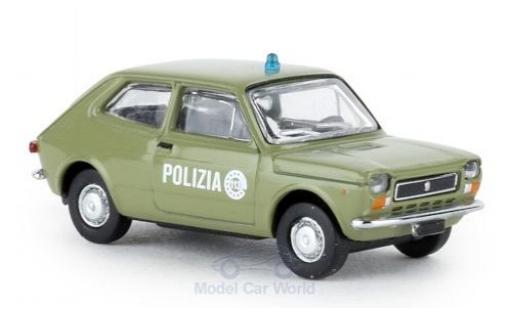 Modelauto Fiat 127 Berlina Polizia 1971 1/87 Brekina