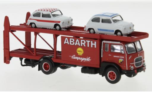 Modelauto Fiat 642 Renntransporter Abarth 1962 1/87 Brekina