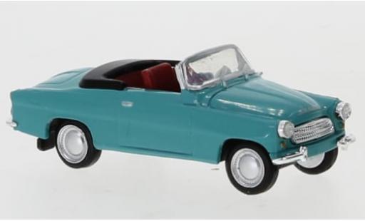 Modelauto Skoda Felicia Base Starline blauw 1959 1/87 Brekina