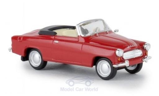 Modelauto Skoda Felicia Base rood 1959 1/87 Brekina