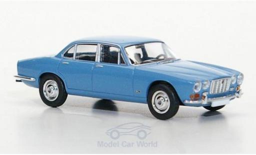 Modelauto Jaguar XJ6 6 blauw 1/87 Brekina