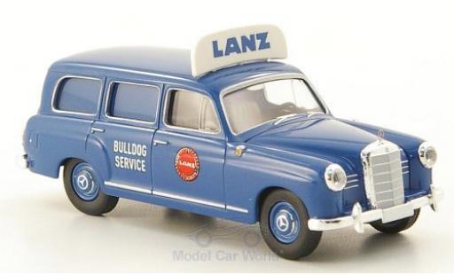 Modelauto Mercedes 180 Kombi Stationwagen Lanz Billdog-Service 1/87 Brekina