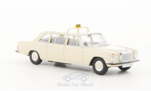 Modelauto Mercedes 220 Base D lang (V115) Taxi (D) 1/87 Brekina