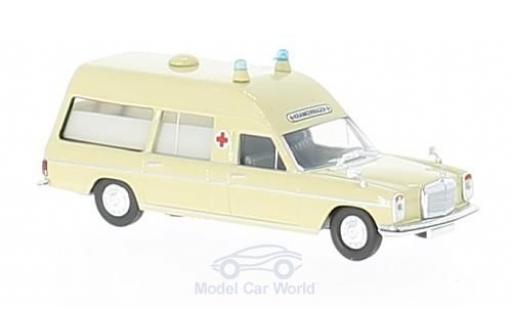 Modelauto Mercedes /8 Base beige Krankenwagen zonder Vitrine 1/87 Brekina