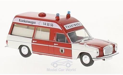 Modelauto Mercedes /8 Base KTW Brandweer Dortmund 1/87 Brekina