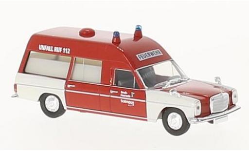 Modelauto Mercedes /8 Base KTW Brandweer Solingen 1/87 Brekina
