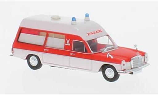 Modelauto Mercedes /8 Base KTW rood/wit Falck 1/87 Brekina