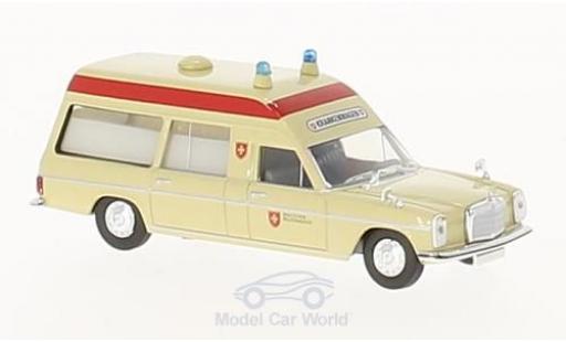 Modelauto Mercedes /8 Base Malteser Krankenwagen 1/87 Brekina