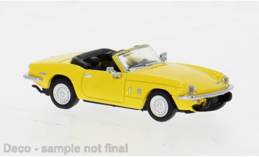 Modelauto Triumph Spitfire 1974 geel 1/87 Brekina