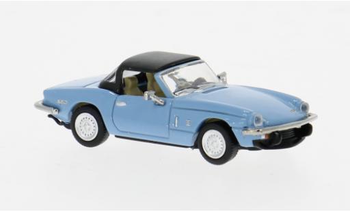 Modelauto Triumph Spitfire 1974 blauw 1/87 Brekina