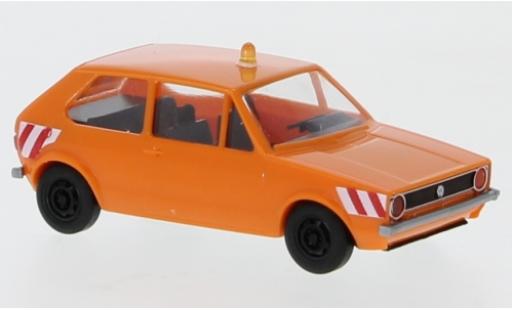 Modelauto Volkswagen Golf Base I Kommunal 1974 1/87 Brekina