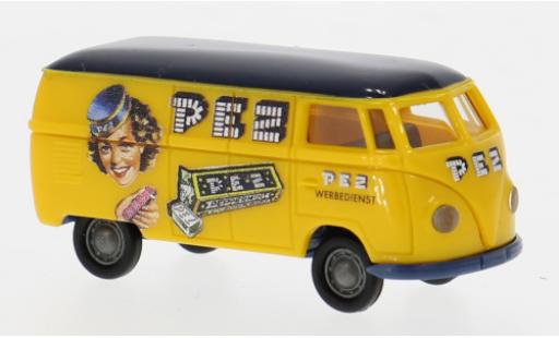 Modelauto Volkswagen T1 A bestelwagen 1961 PEZ Werbedienst 1/87 Brekina