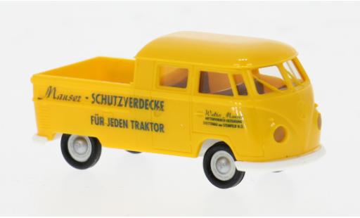 Modelauto Volkswagen T1 B Doka 1960 Mauser Schutzkape 1/87 Brekina